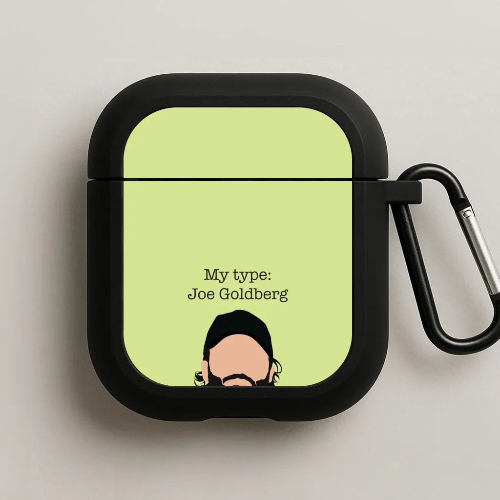 My Type: Joe AirPods Case Compact Smooth Cover