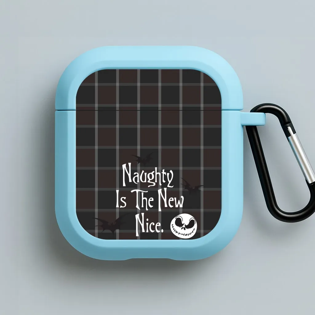 magnetic flip airpods cover Naughty Is The New Nice AirPods Case