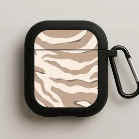 Functional Grip Sleeve Neutral Tiger Print  AirPods Case