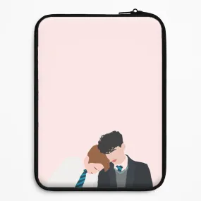 Daily Carry Nick And Charlie School Clothes - Heart TV Laptop Sleeve