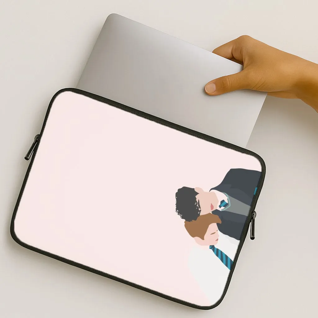 Nick And Charlie School Clothes - Heart TV Laptop Sleeve Elegant Texture Protective Pattern Texture