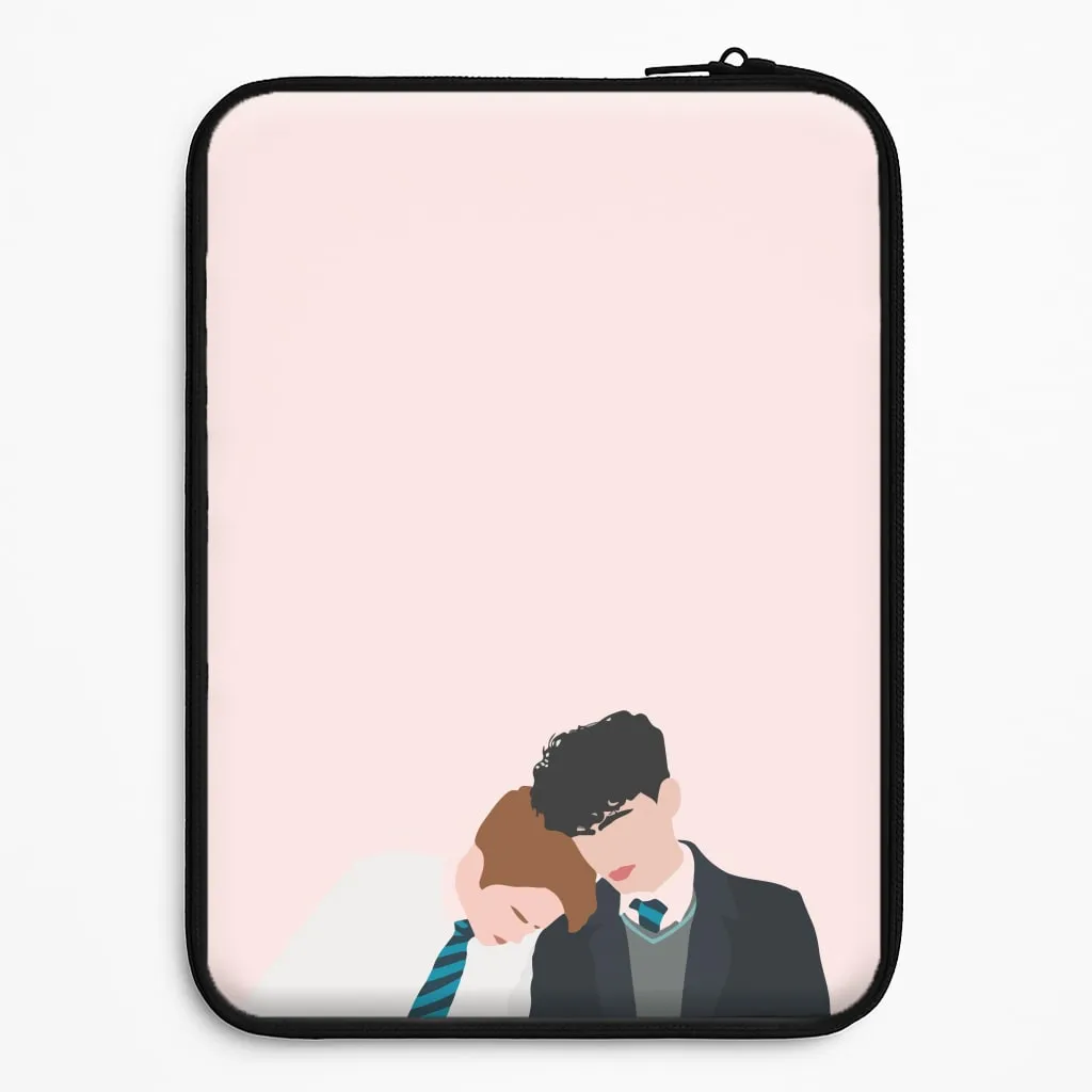Daily Carry Nick And Charlie School Clothes - Heart TV Laptop Sleeve