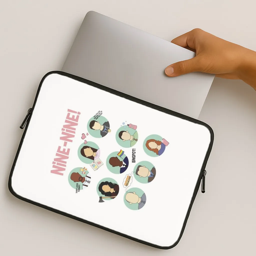 Nine Nine Characters - B99 Laptop Sleeve Luxury Style Matte Detail