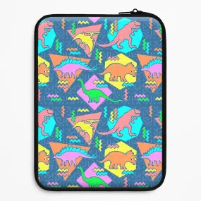 Flexible Pattern Layer Trendy Accessory Nineties Dinosaurs Pattern Laptop Sleeve