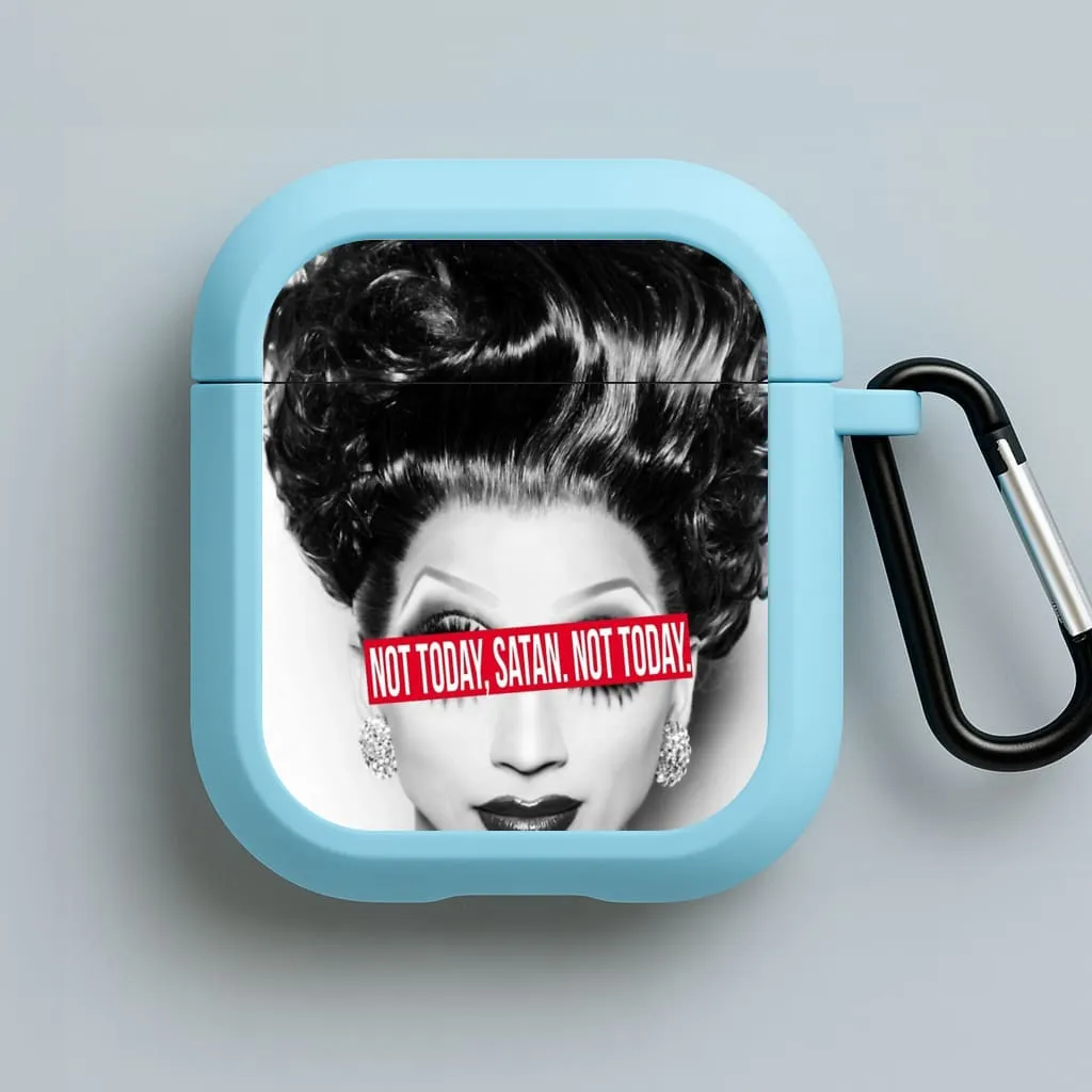 Not Today, Satan. Not Today - Drag Queen's Drag Race AirPods Case Minimal Carry Bag