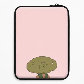 Light Finish Nugget Man Laptop Sleeve