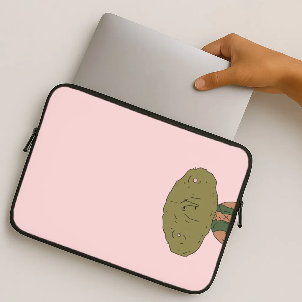 Gloss Touch Refined Style Nugget Man Laptop Sleeve