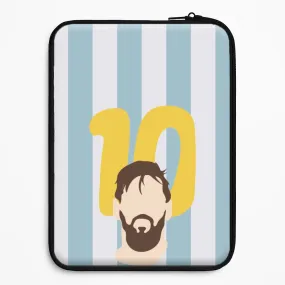 Number 10 - Messi Laptop Sleeve Smooth Pattern Finish
