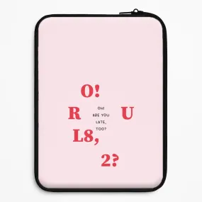O R U L8 2 - K Pop Laptop Sleeve Travel Essential