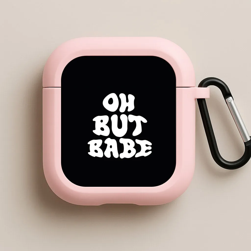 sleek ergonomic pocket airpods cover Oh But Babe AirPods Case