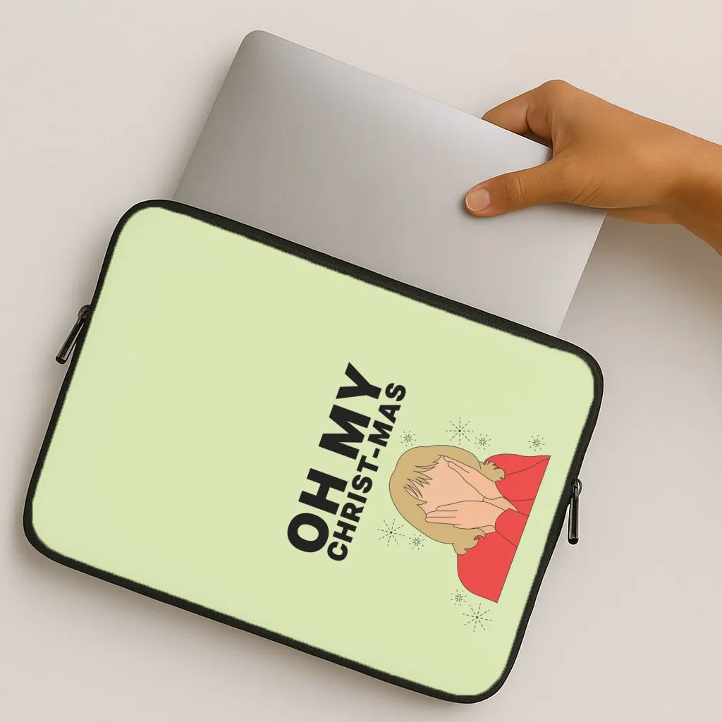Oh My Christ-Mas Laptop Sleeve Flexible Detail