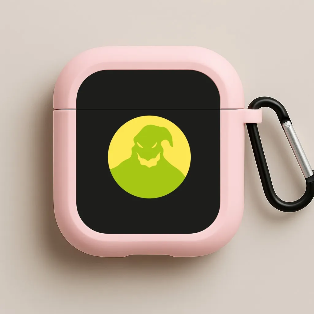 Lightweight Charging Holder airpods case for active lifestyle Oogie Boogie - TNBC AirPods Case