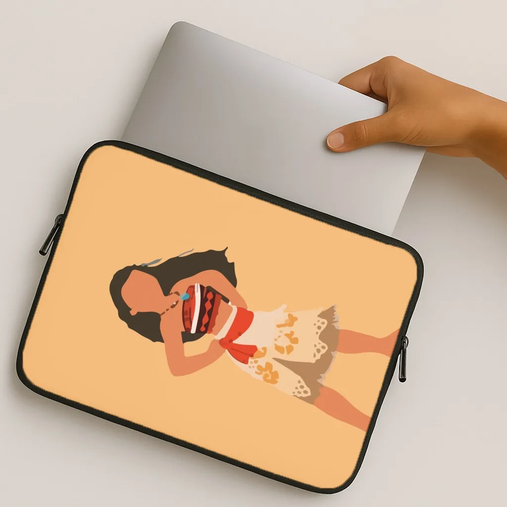 Elegant Shield Matte Layer Pacific Voyager Laptop Sleeve