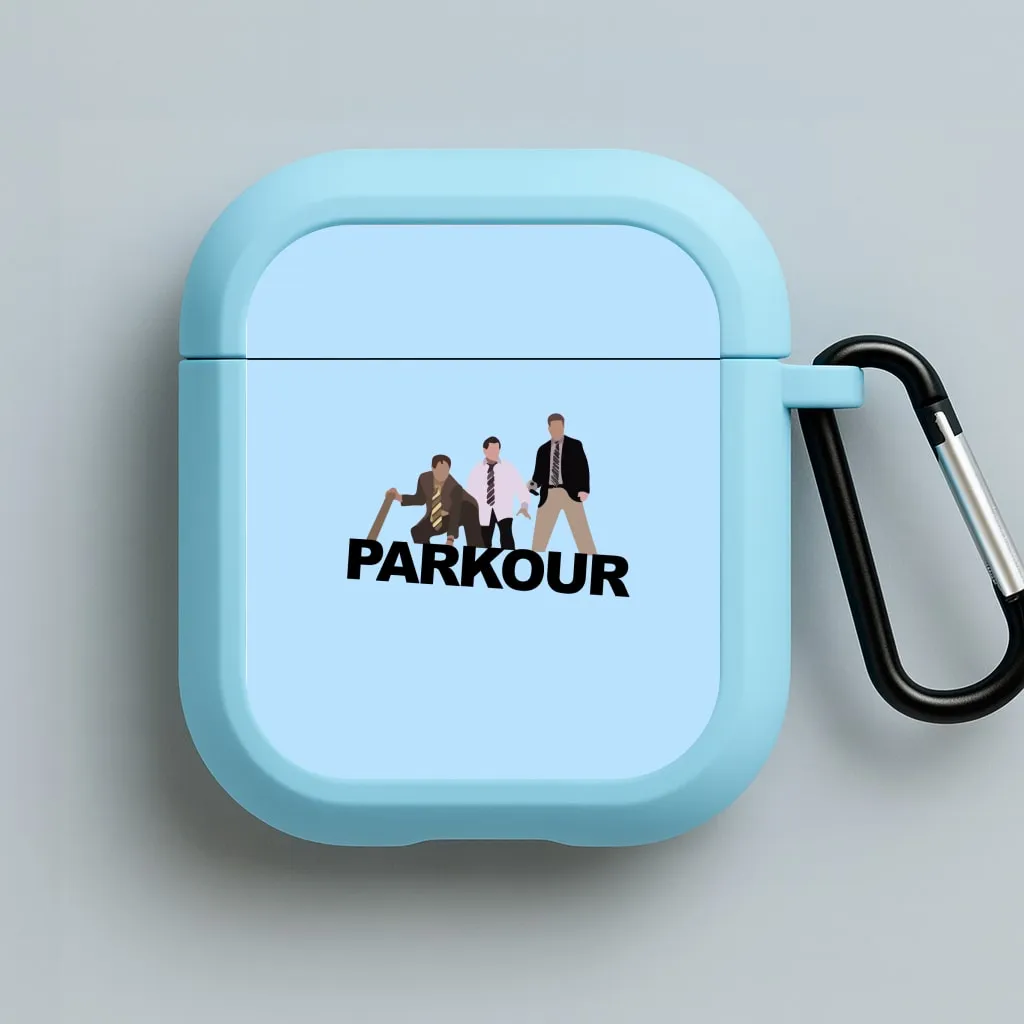 Parkour AirPods Case Trendy Handy Shell protective earbuds sleeve