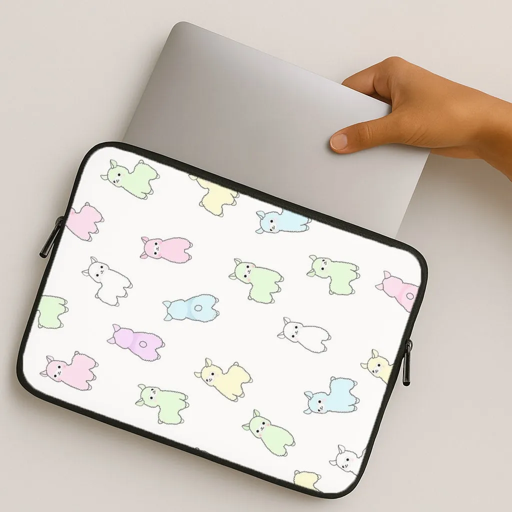 Pastel Pacas Laptop Sleeve Strong protection
