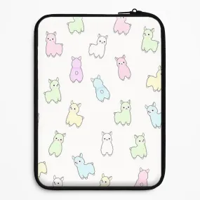 Soft Surface Pastel Pacas Laptop Sleeve