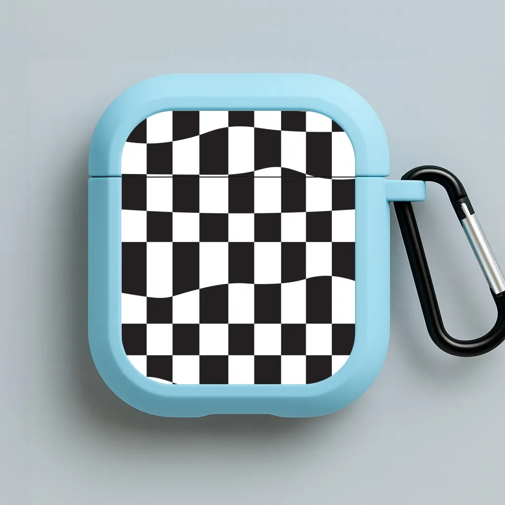 Pattern - Motorbike AirPods Case Modern Compact Holder