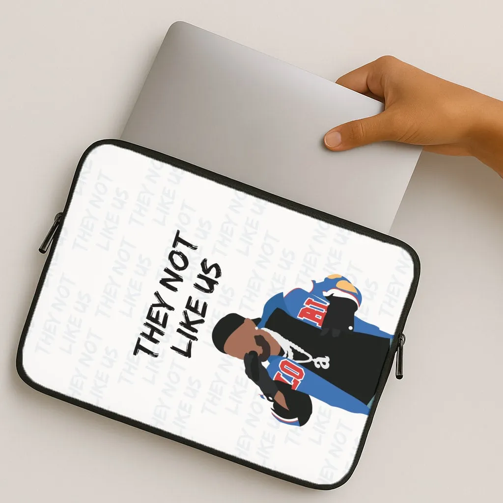 Fashionable Texture Soft Grip They Not Like Us Laptop Sleeve
