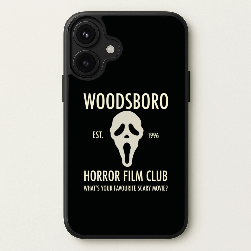 Phone Accessory Comfort Fit Edge Woodsboro Horror Film Club - Scream Phone Case