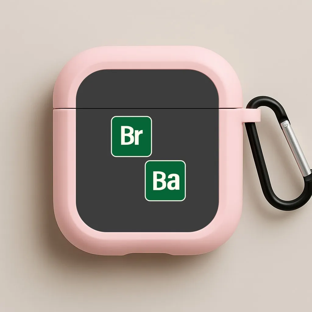 Periodic Table AirPods Case Modern Gadget Holder