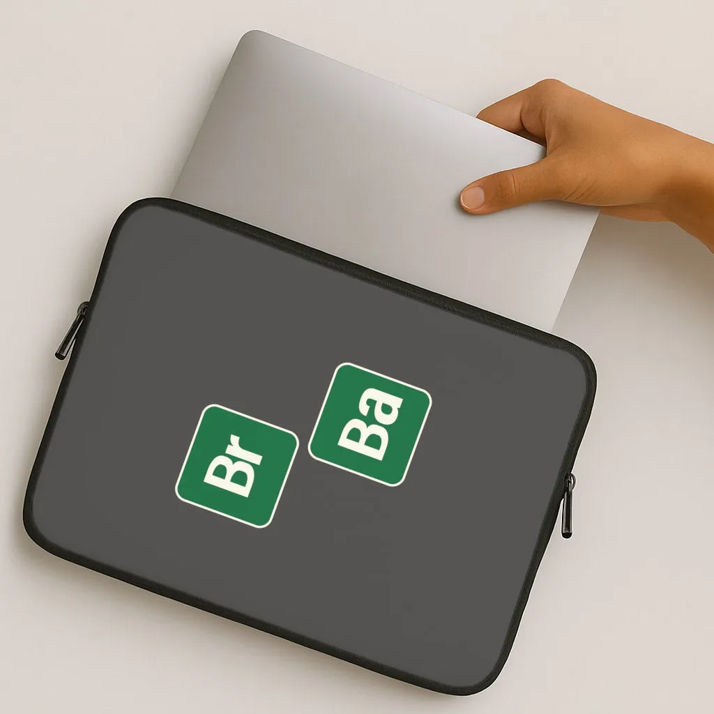 Periodic Table Laptop Sleeve Protective Layering
