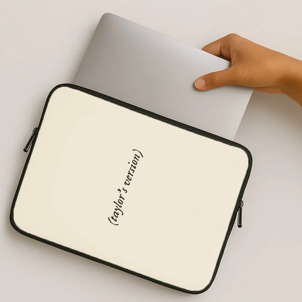 Premium Build Layer Personalised Taylor's Version Laptop Sleeve