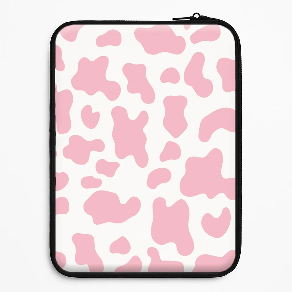 Daily Style Protective Edge Pink Cow - Animal Patterns Laptop Sleeve