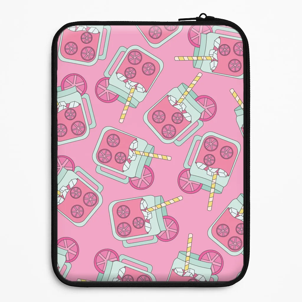 Premium Surface Finish Protective Shell Pink Ice - Summer Laptop Sleeve