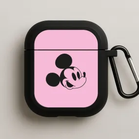 Pink Mickey AirPods Case compact outdoor airpods shell