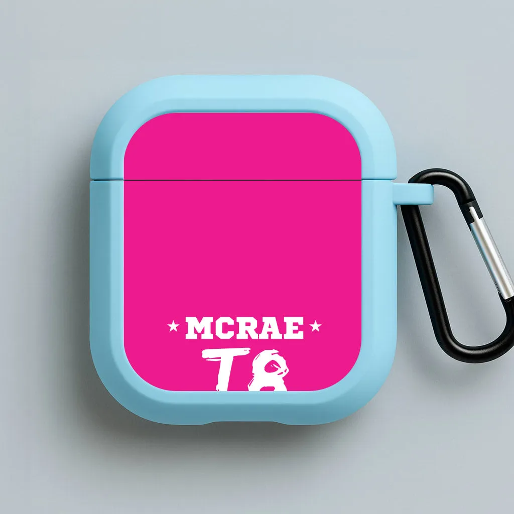 Pink T8 Sports AirPods Case Durable Handy Case