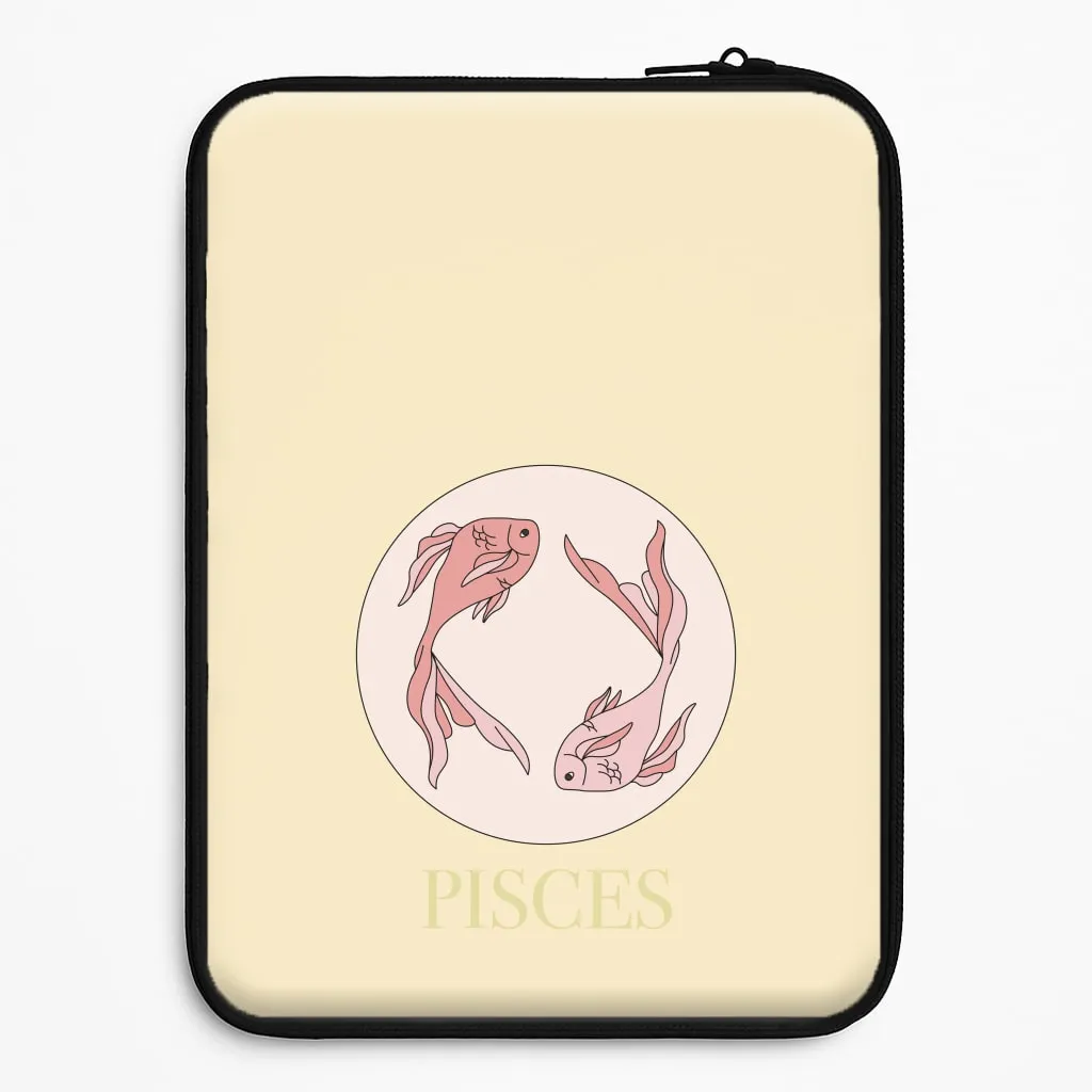 Pisces - Tarot Cards Laptop Sleeve Minimal Surface Matte Texture Surface