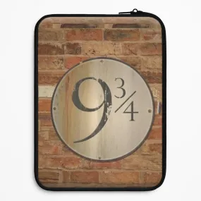 Scratch Block Platform 9 and 3 Quarters Laptop Sleeve