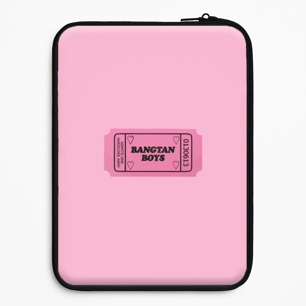 Elegant Style Daily Carry Bangtan Boys Ticket - K Pop Laptop Sleeve