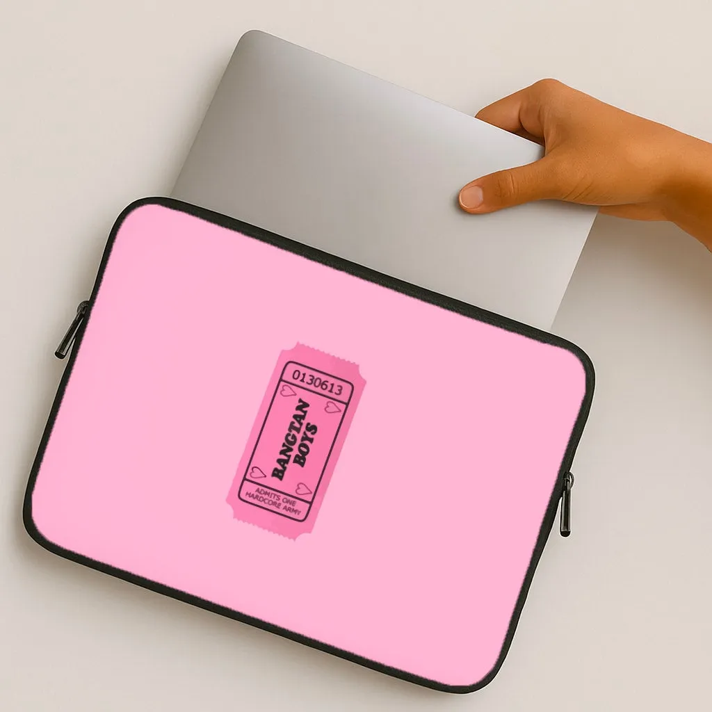 Bangtan Boys Ticket - K Pop Laptop Sleeve Portable Protection