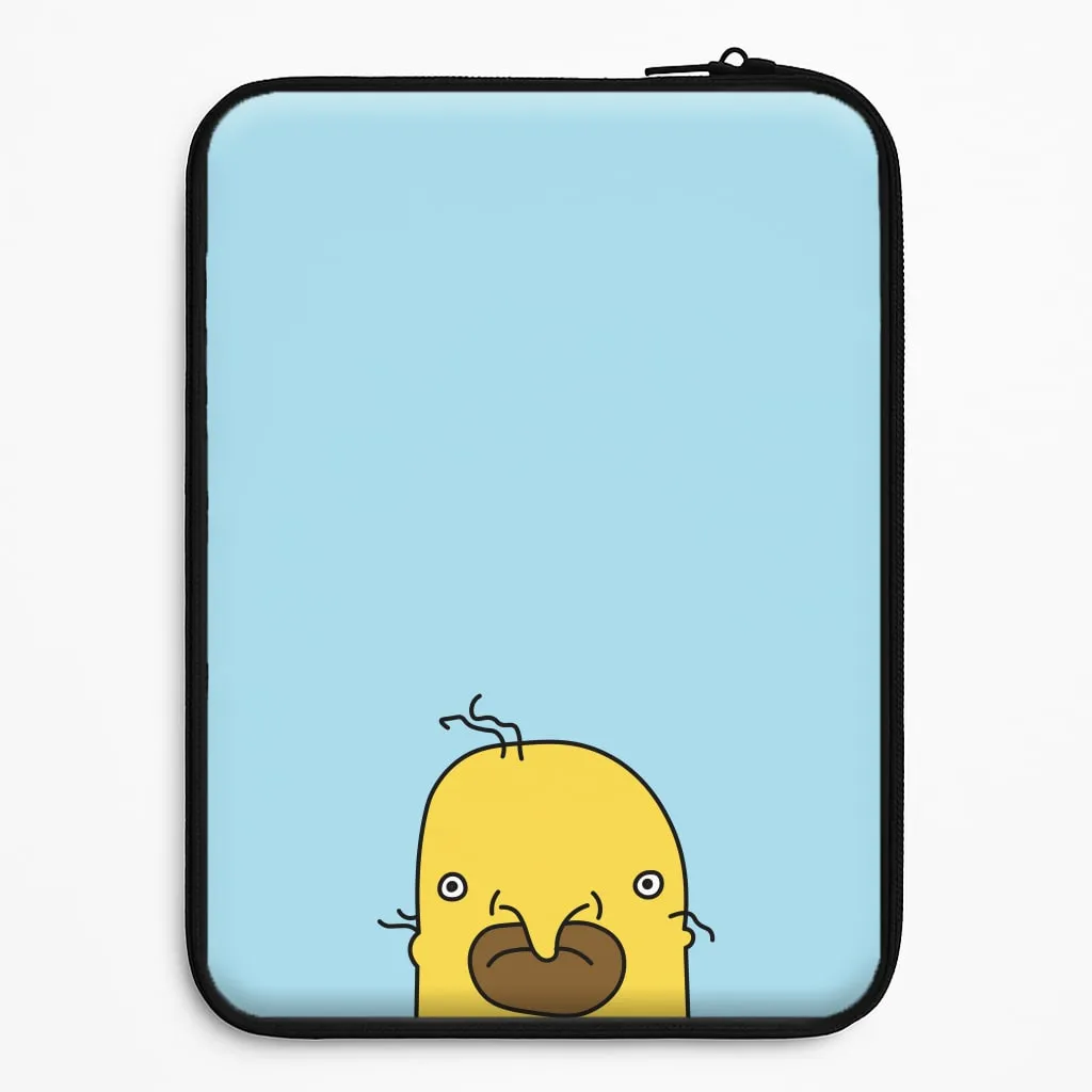 Modern Build Texture Bumble Brutus Laptop Sleeve