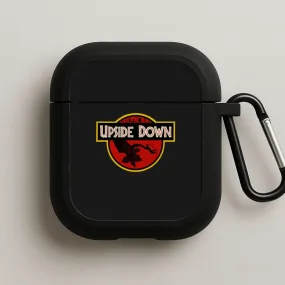 Upside Down - Jurassic Inspired Stranger AirPods Case lightweight soft gradient protector Durable Outdoor Shell
