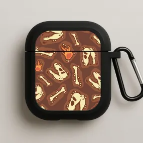 Bones And Skulls - Dinosaurs AirPods Case lightweight soft gradient protector