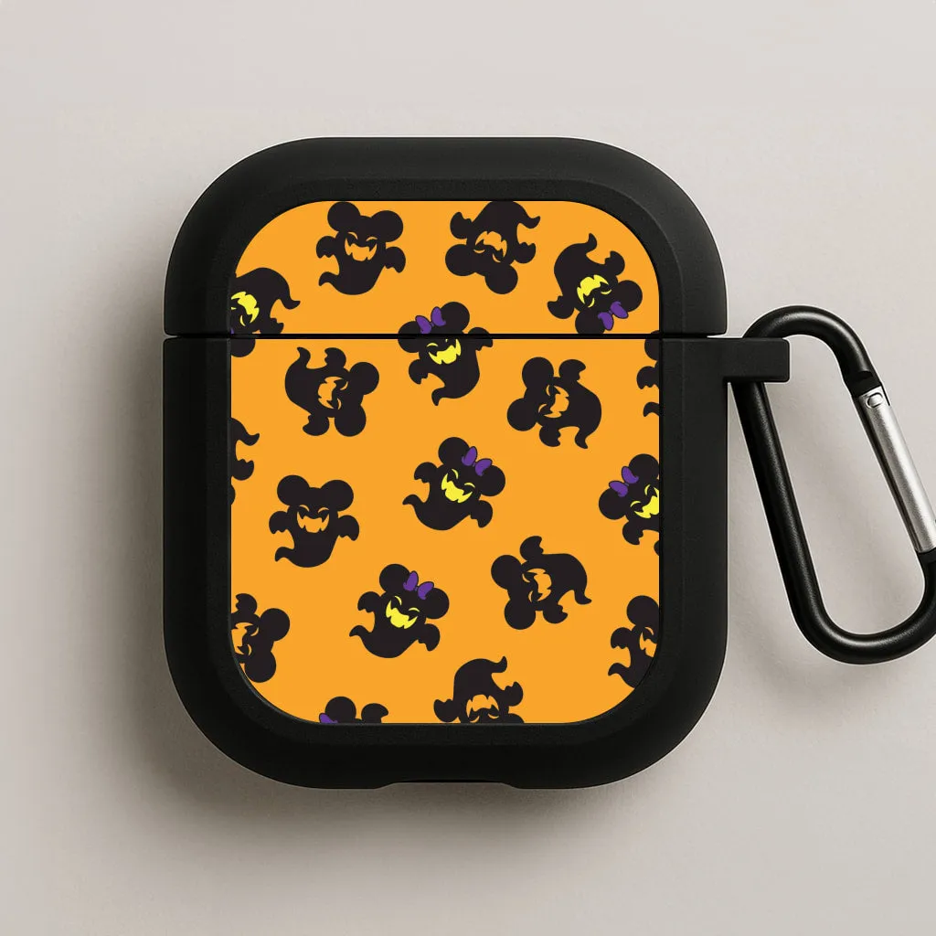 Durable Daily Holder everyday modern style Mouse Ghosts Pattern AirPods Case