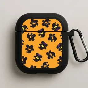 Mouse Ghosts Pattern AirPods Case fashion minimalist airpods shell soft textured pastel airpods case