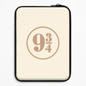 Platform Nine And Three Quaters Laptop Sleeve Smooth Shield