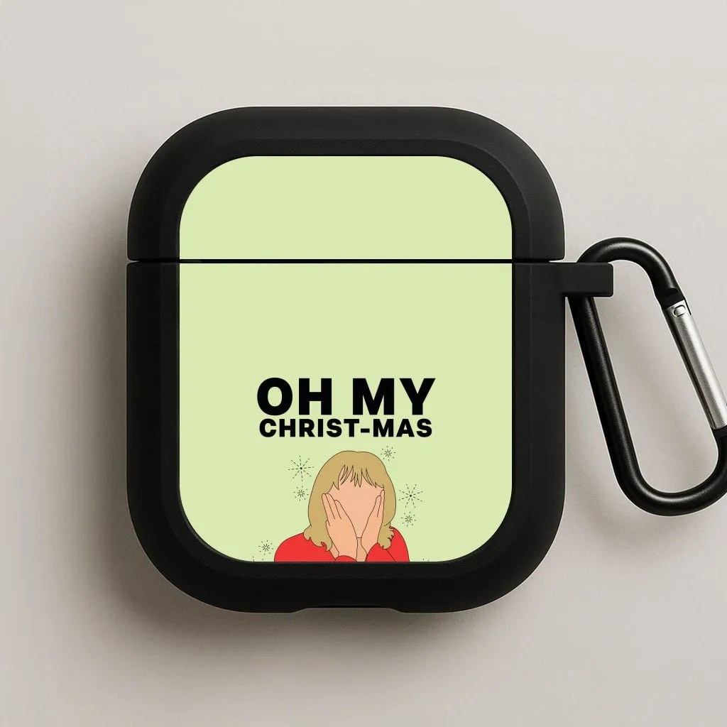 Oh My Christ-Mas AirPods Case premium hybrid silicone cover