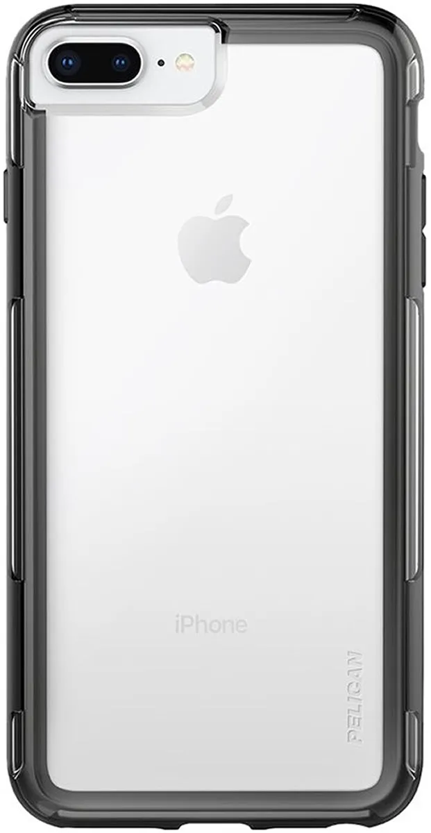 Adventurer Case for Apple iPhone 6 / 6s / 7 / 8 Plus - Clear Gray Premium Surface Texture Stylish Shape