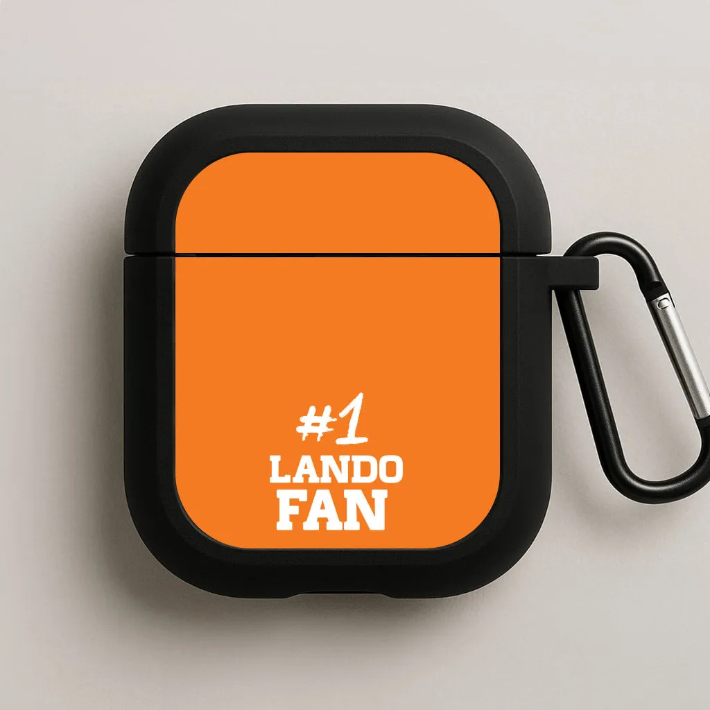 #1 Lando Fan AirPods Case anti scratch travel airpods case wireless charging compatible case