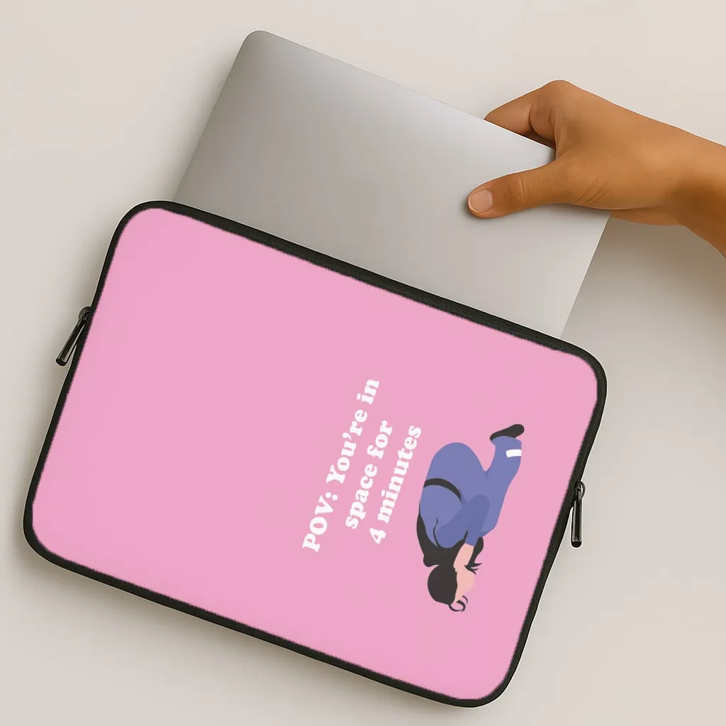 POV: You're In Space For 4 Minutes Laptop Sleeve Youth Style Hard Shell