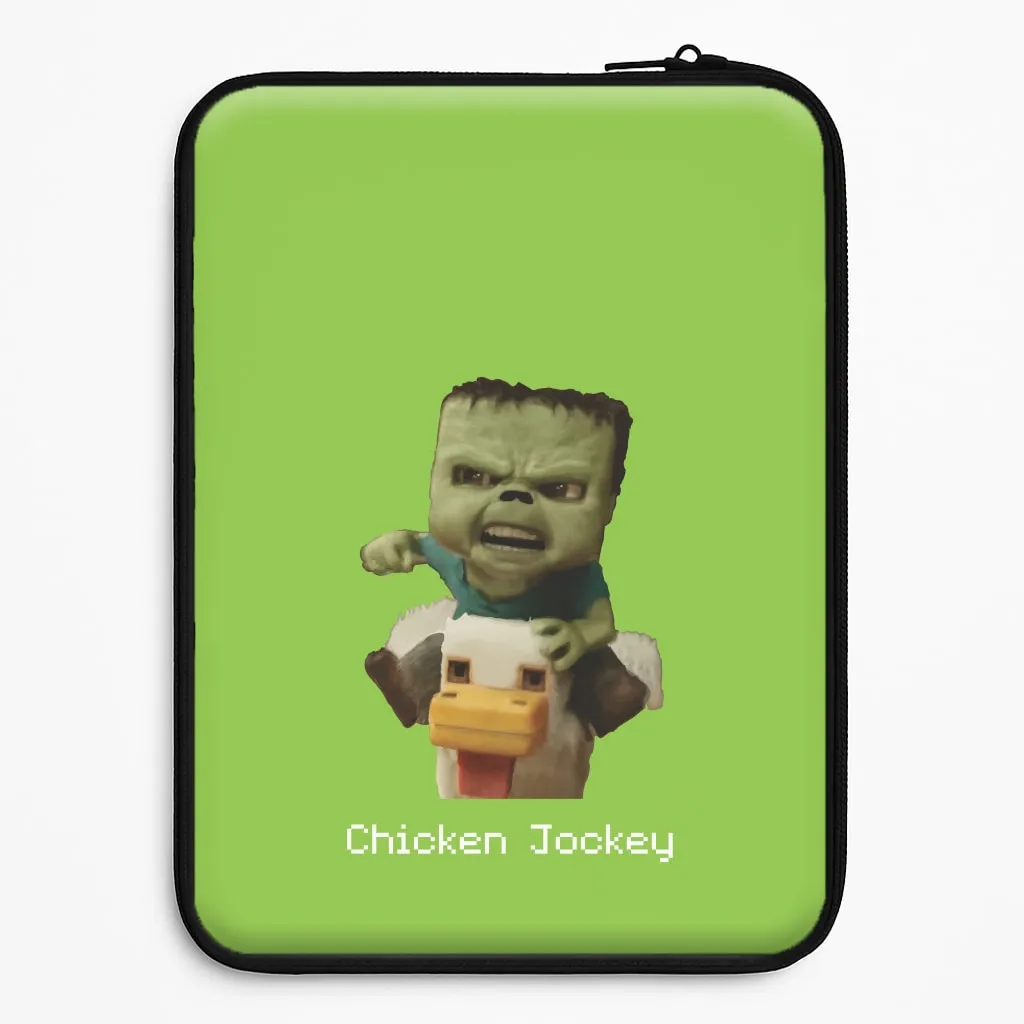Soft Design Chicken Jockey  Laptop Sleeve