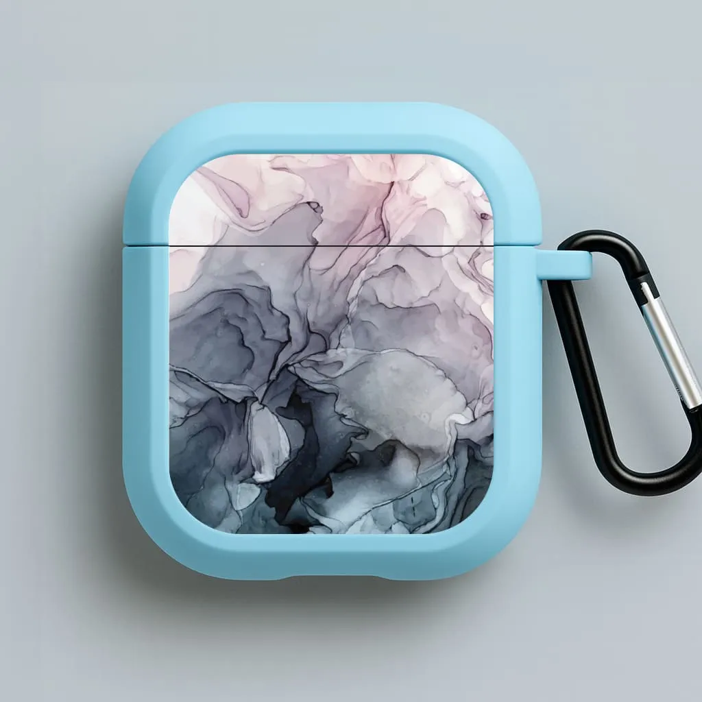 Smooth Surface Cover Grey Eclipse AirPods Case