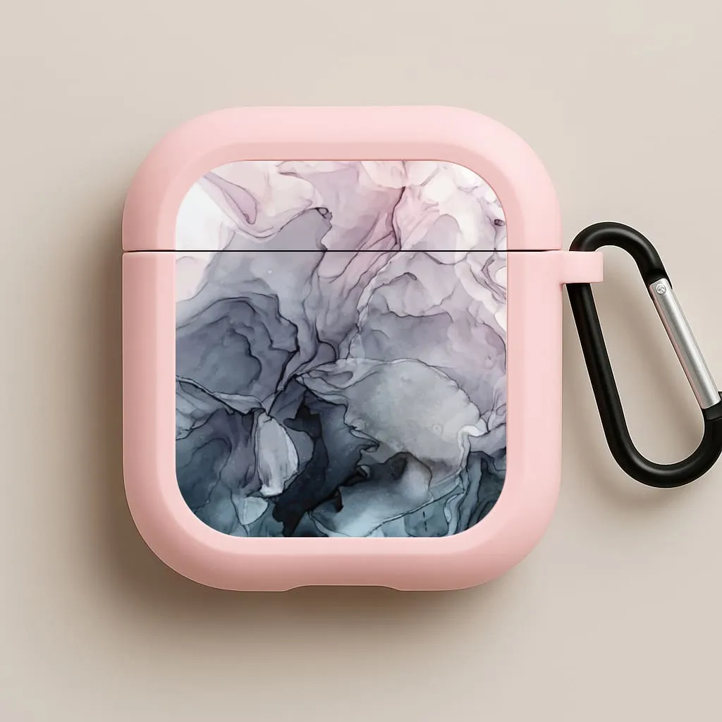 anti loss airpods cover Portable Audio Case Grey Eclipse AirPods Case