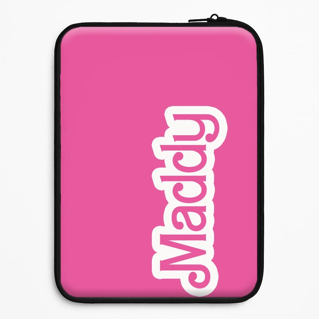 Personalised Doll Laptop Sleeve Polished Texture Elegant Surface