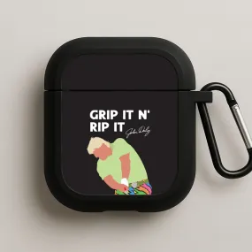 Grip It N Rip It  AirPods Case Universal Charging Holder vivid ergonomic commuter airpods case