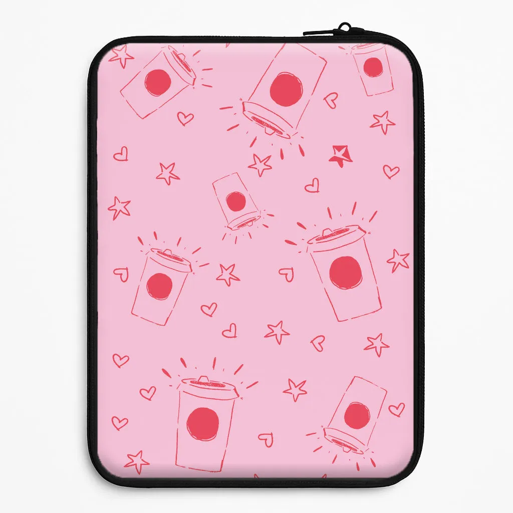 Coffee Pattern - Chamberlain Laptop Sleeve Minimal Build Texture